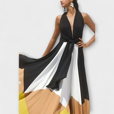 Nava - Vestido Largo con Espalda Abierta