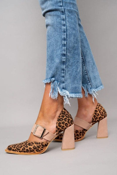 Lydia | Tacones de Ante Leopardo