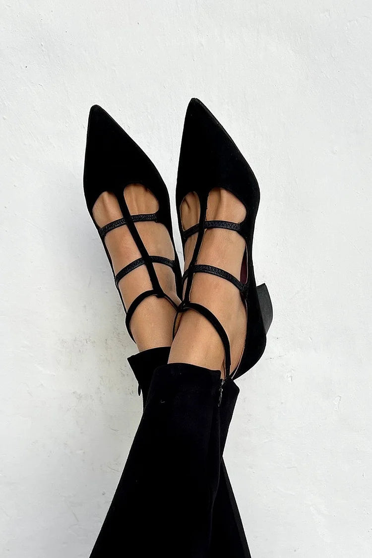 Deborah | Zapatos Planos con Tiras
