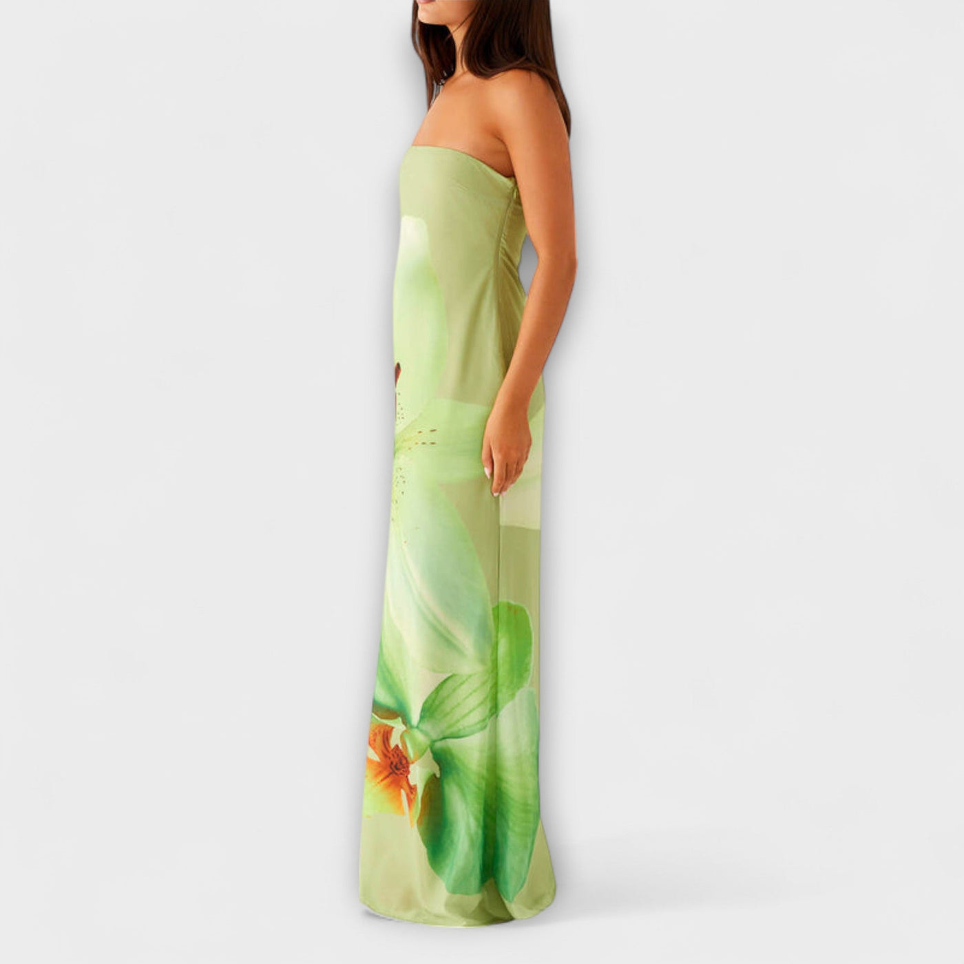 Zephyra - Elegante Vestido Maxi Off-Shoulder