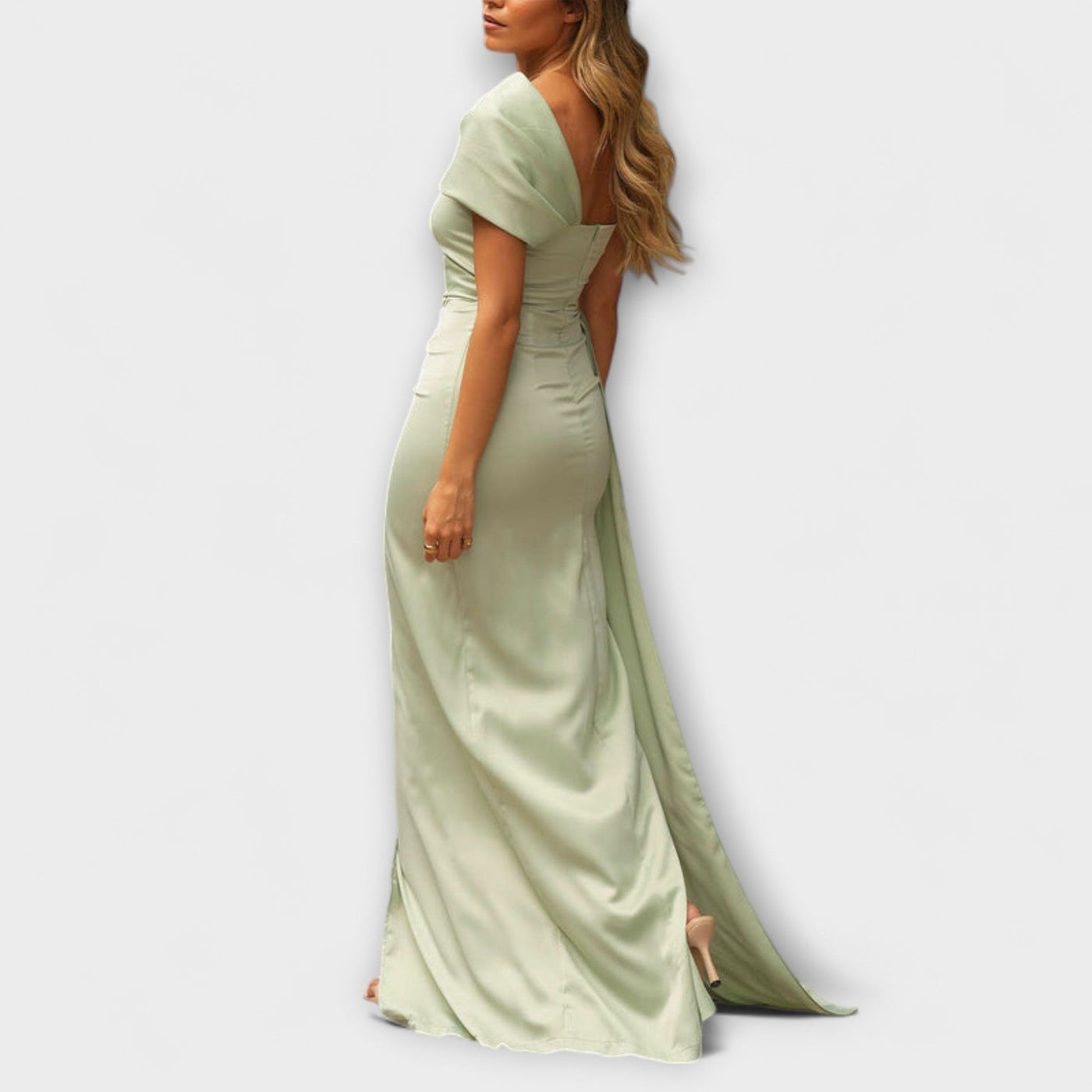 Bellamy - Vestido Maxi Elegante con Tirante en un Hombro