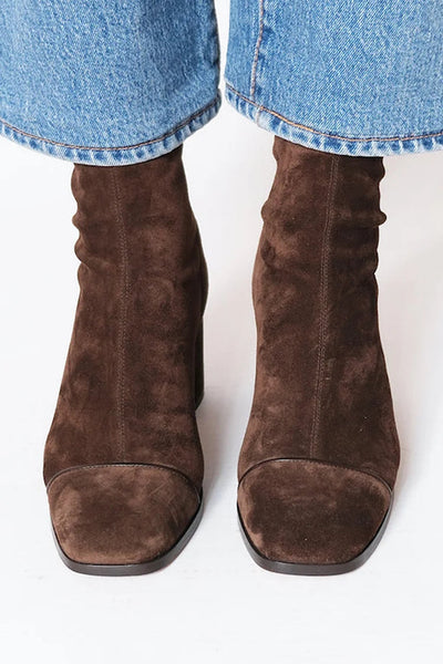 Gemma | Botas de tacón con punta cuadrada