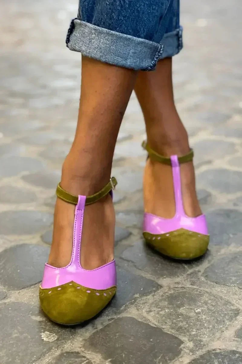 Dakota | Sandalia Cerrada Con Correa T-Bar