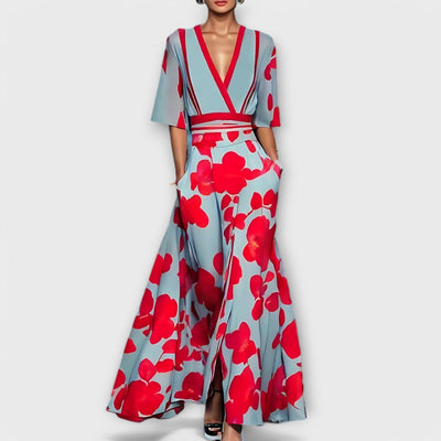 Elise - Vestido Sheath Floral Elegante