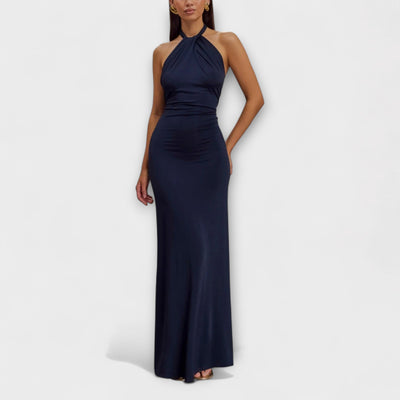 Lagoon - Vestido Maxi Halter Slinky