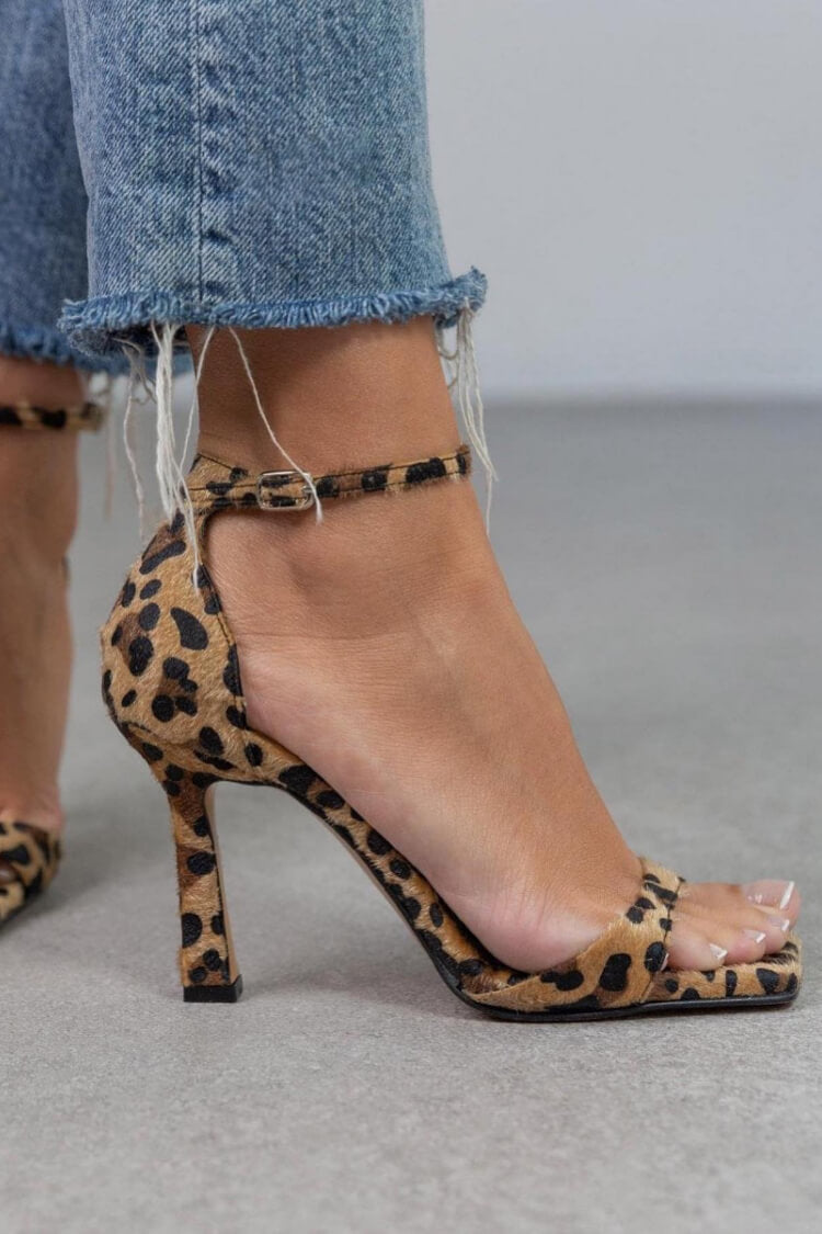Abril | Tacones de Print de Leopardo