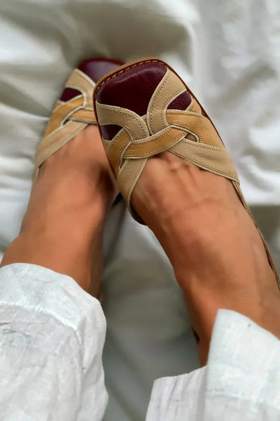 Amara | Mocasines de Tres Colores