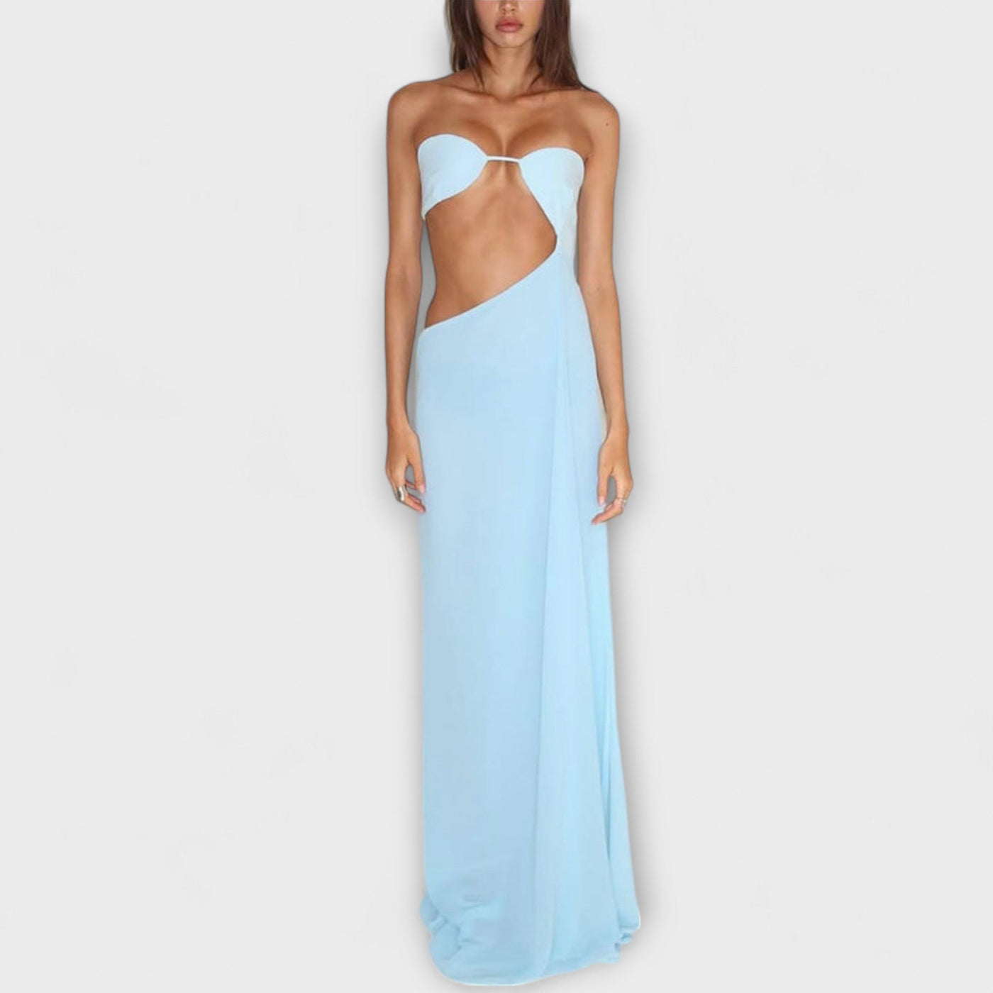 Isabella - Vestido de Noche Seductor Sin Espalda