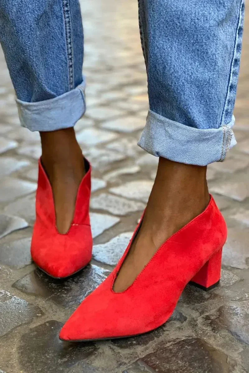 Francesca | Elegantes Tacones de Bloque