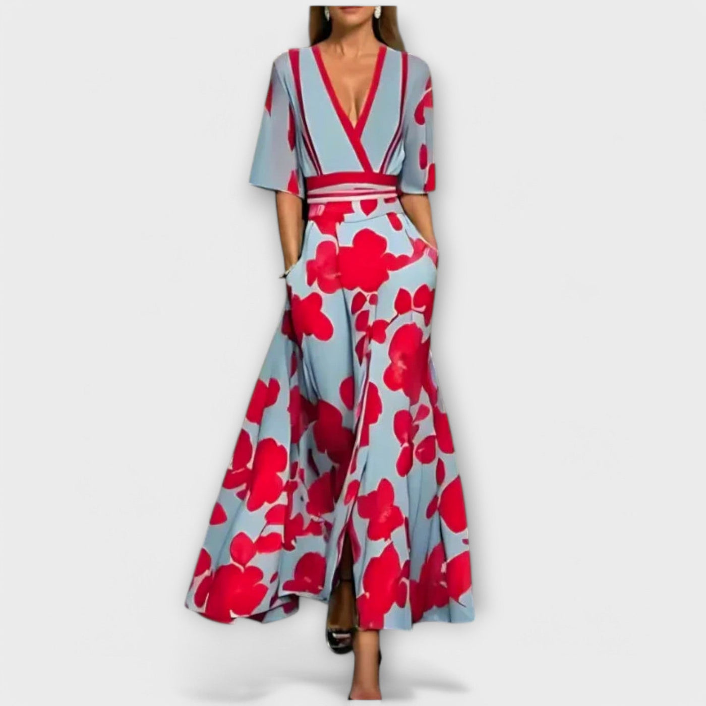 Elise - Vestido Sheath Floral Elegante