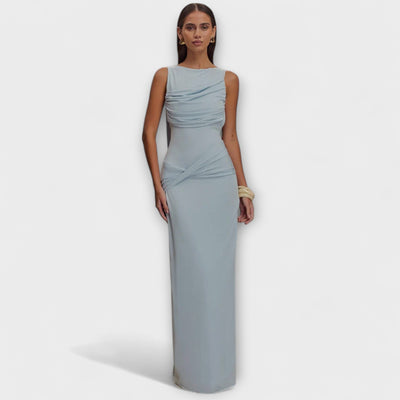 Rieke - Elegante Vestido Maxi con Gran Abertura