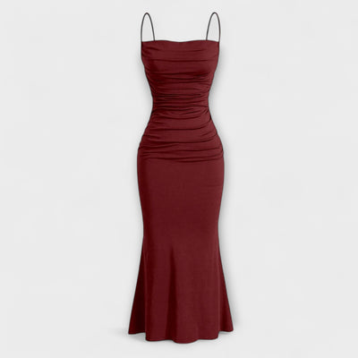Mia Muse - Vestido de Fiesta Maxi Elegante