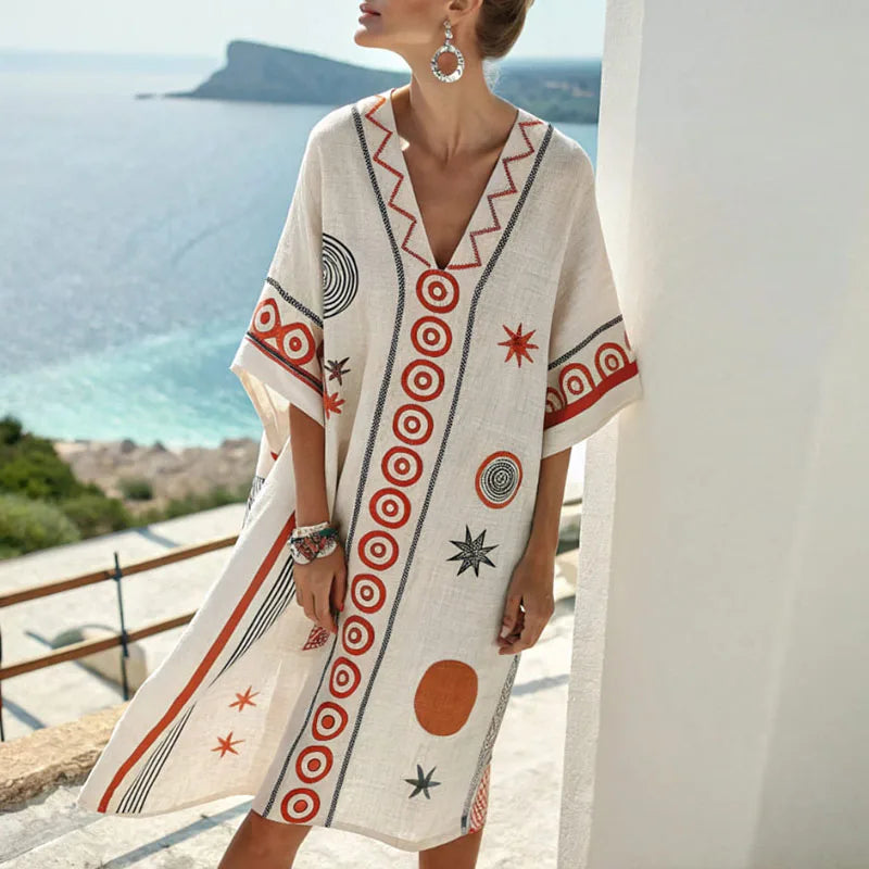 Vestido de Playa Elegante de Seda para Looks Inolvidables de Verano