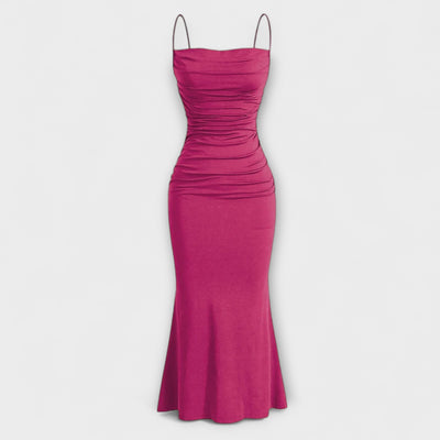 Mia Muse - Vestido de Fiesta Maxi Elegante