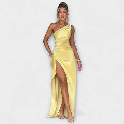 Vestido Maxi de Un Hombro