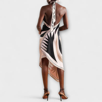 Ivy - Vestido de Tirantes de Satén Único