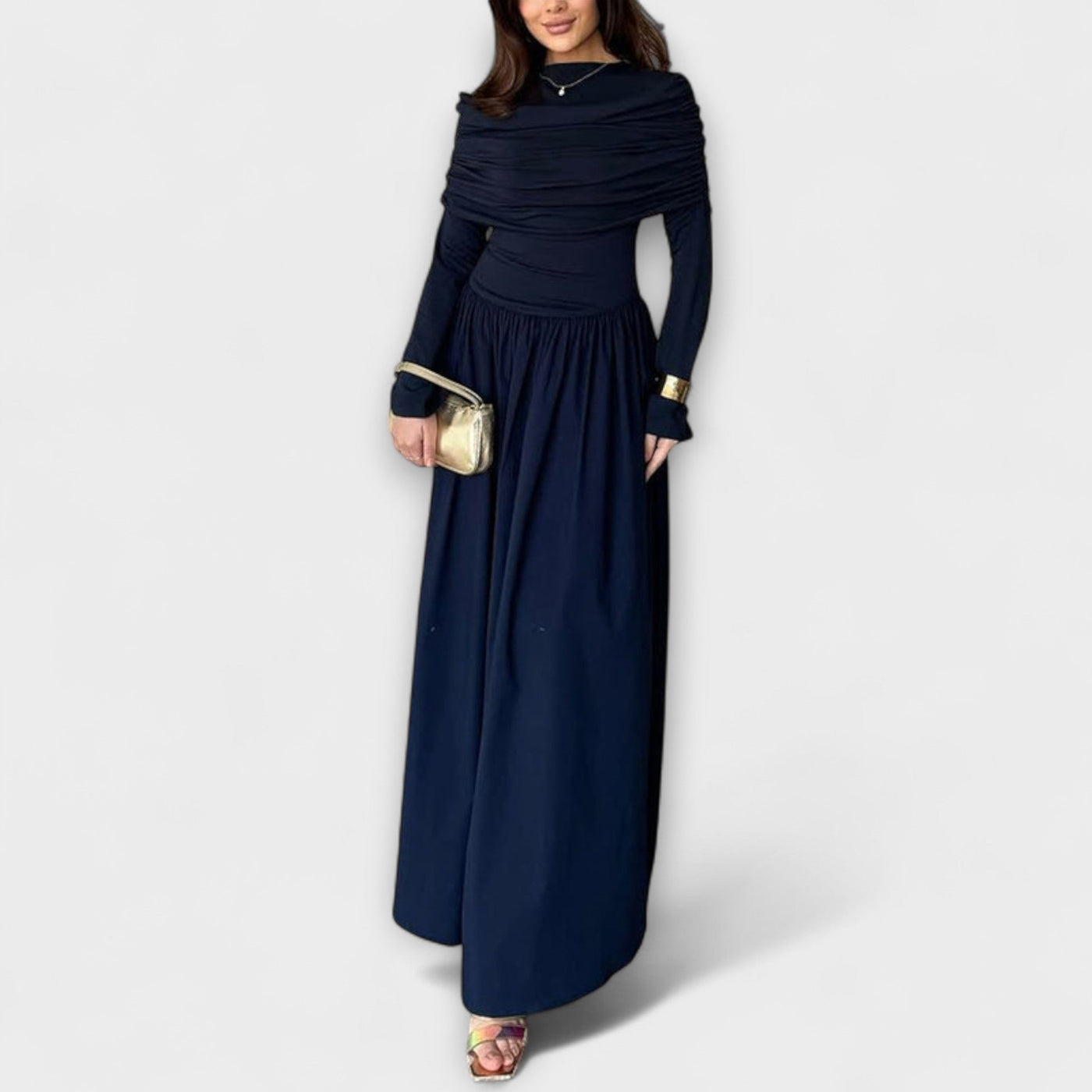 Jessica - Vestido Plisado Relajado