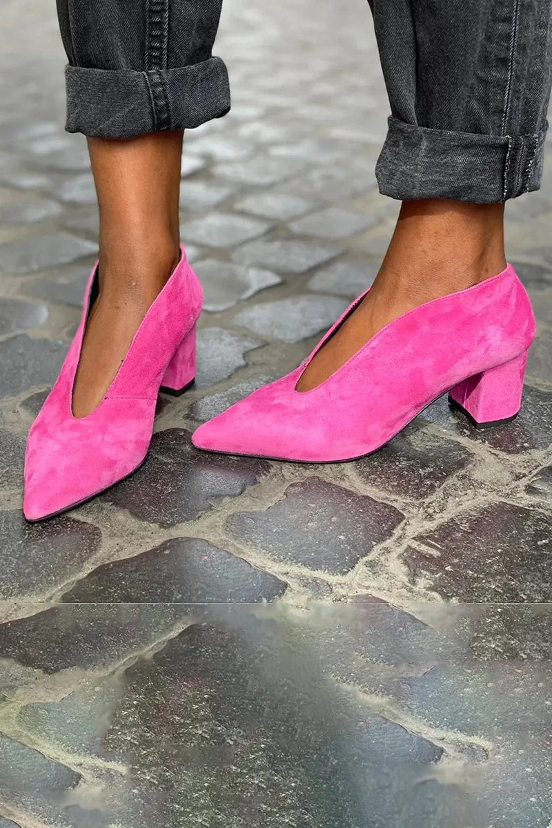 Francesca | Elegantes Tacones de Bloque