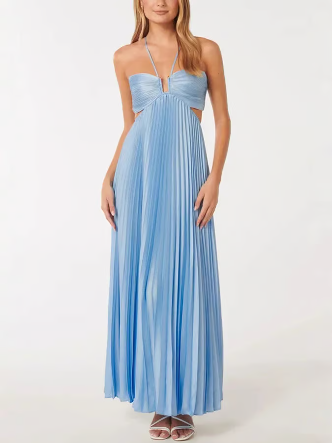 Lina – Vestido Drapado Atemporal